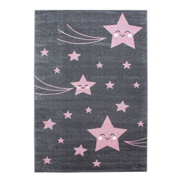 Covor pentru copii roz/gri 160x230 cm Kids – Ayyildiz Carpets