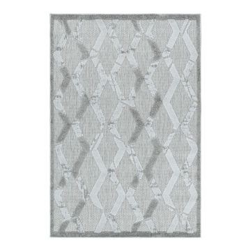 Covor tip traversă de exterior gri deschis 80x250 cm Bahama – Ayyildiz Carpets