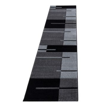 Covor tip traversă gri închis 80x300 cm Hawaii – Ayyildiz Carpets