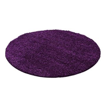 Covor violet rotund ø 160 cm Life – Ayyildiz Carpets