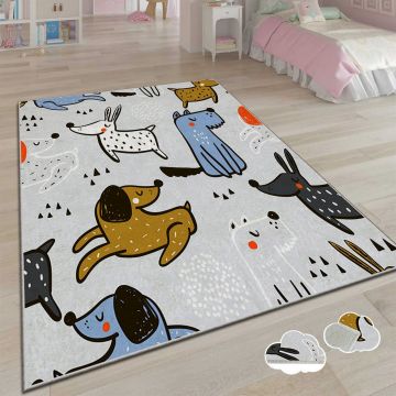 Covor, ASR CRPT-6 , 160x230 cm, Poliester, Multicolor