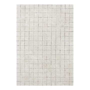 Covor crem lavabil/țesut manual din bumbac 170x240 cm Mosaic – Lorena Canals