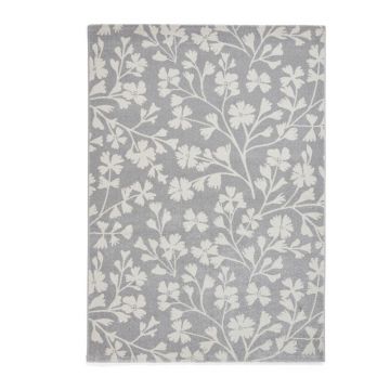 Covor gri 120x170 cm Grace Floral – Catherine Lansfield