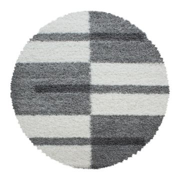 Covor gri rotund ø 120 cm Gala – Ayyildiz Carpets