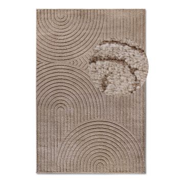 Covor maro deschis 80x120 cm Panglao New York Taupe – Elle Decoration ieftin