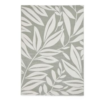 Covor verde deschis 120x170 cm Sorral Leaves – Catherine Lansfield