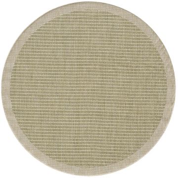 Covor rotund Giza Verde 120x120 cm