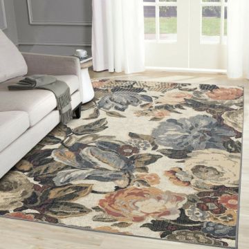 Covor Anny 33011, Model Floral 118x170 cm, 1600 gr/mp