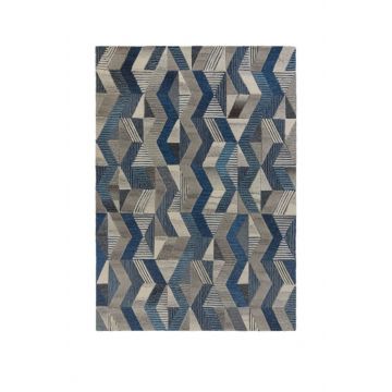 Covor Asher Albastru 160X230 cm, Flair Rugs