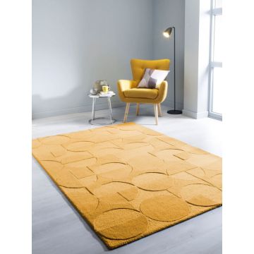 Covor Gigi Galben Ochre 120X170 cm, Flair Rugs