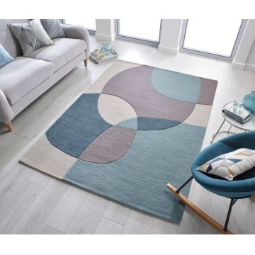 Covor Glow Albastru 160X230 cm, Flair Rugs