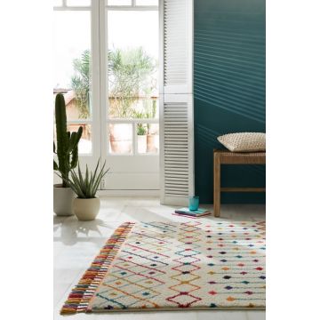 Covor Prairie Berber Crem 120X170 cm, Flair Rugs