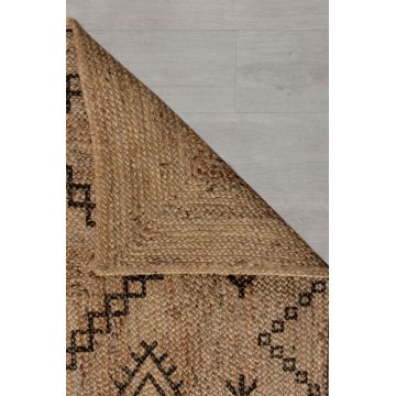 Covor Rowen Natural/Negru 120X170 cm, Flair Rugs