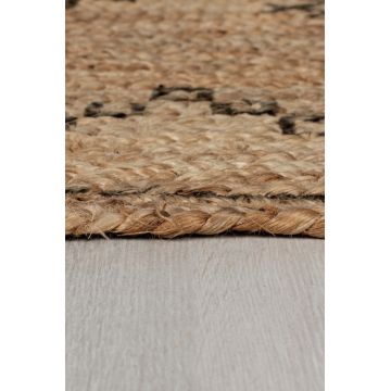 Covor Rowen Natural/Negru 160X230 cm, Flair Rugs