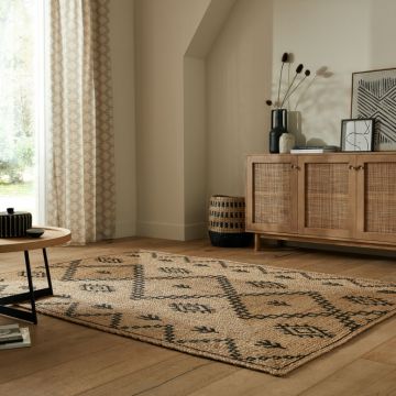 Covor Rowen Natural/Negru 200X290 cm, Flair Rugs