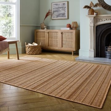 Covor Sylvie Farah Stripe Natural 120X170 cm, Flair Rugs