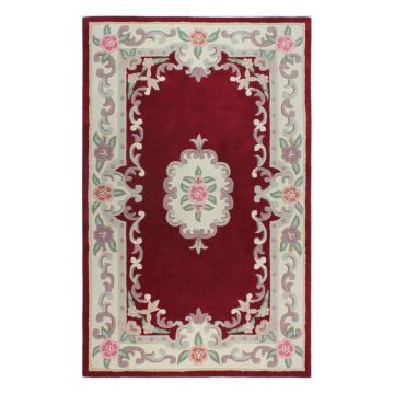 Covor din lână Flair Rugs Aubusson, 150 x 240 cm, roșu