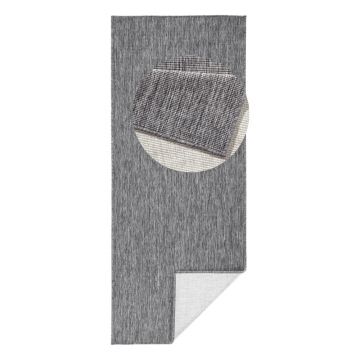 Covor adecvat pentru exterior NORTHRUGS Miami, 80 x 250 cm, gri