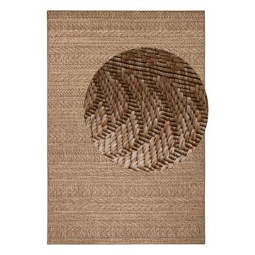 Covor adecvat interior/exterior NORTHRUGS Granado, 160 x 230 cm, maro