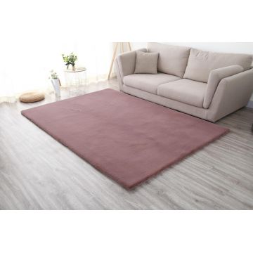 Covor Shaggy soft, Heinner, 70x140 cm, poliester/bumbac, mov