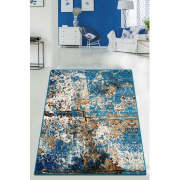 Covor de hol, Be Lost , 120x150 cm, 70% bumbac;30% poliester, Multicolor