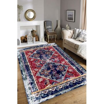 Covor, Divan, 160x230 cm, 70% bumbac;30% poliester, Multicolor