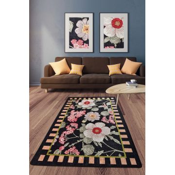 Covor, Nanna Djt 160 x 230 , 50% catifea/50% poliester, Multicolor