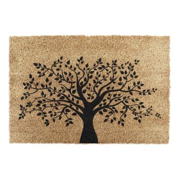 Covoraș de intrare din fibre de nucă de cocos 40x60 cm Tree of Life – Artsy Doormats