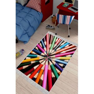 Covor, ELS616, 160x230 cm, Catifea, Multicolor