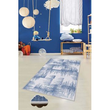 Covor de hol, HMNT528, 100x200 cm, Poliester, Multicolor ieftin