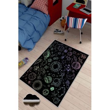 Covor, HMNT489, 120x180 cm, Poliester, Multicolor ieftin