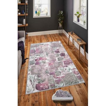 Covor, HMNT672, 120x180 cm, Poliester, Multicolor ieftin