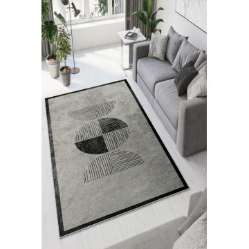 Covor de hol, W1047, 100x150 cm, Poliester, Multicolor ieftin