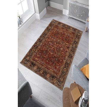 Covor de hol, W1076, 100x150 cm, Poliester, Multicolor ieftin