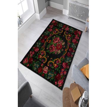 Covor de hol, W1078, 100x150 cm, Poliester, Multicolor ieftin