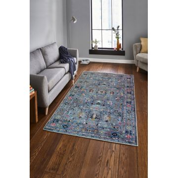 Covor de hol, W1112, 100x150 cm, Poliester, Multicolor ieftin