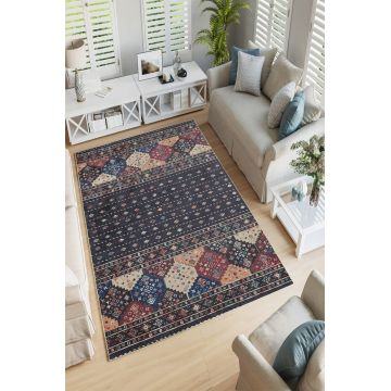 Covor de hol, W1159, 100x150 cm, Poliester, Multicolor ieftin