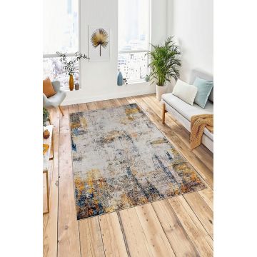 Covor de hol, W1161, 100x150 cm, Poliester, Multicolor ieftin