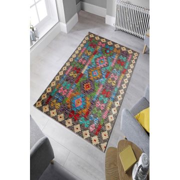 Covor de hol, W1178, 100x150 cm, Poliester, Multicolor ieftin