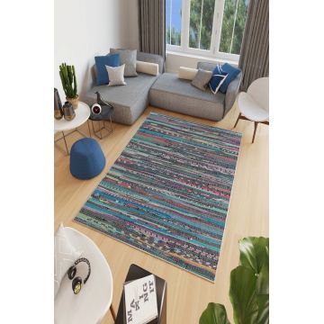 Covor de hol, W1185, 100x150 cm, Poliester, Multicolor ieftin