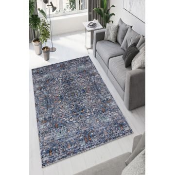 Covor de hol, W1105, 100x200 cm, Poliester, Multicolor ieftin