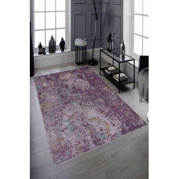 Covor de hol, W1106, 100x200 cm, Poliester, Multicolor ieftin