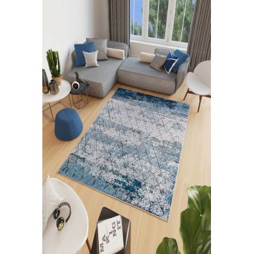 Covor de hol, W1141, 100x200 cm, Poliester, Multicolor ieftin