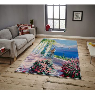 Covor, ASR CRPT-19 , 100x180 cm, Poliester, Multicolor