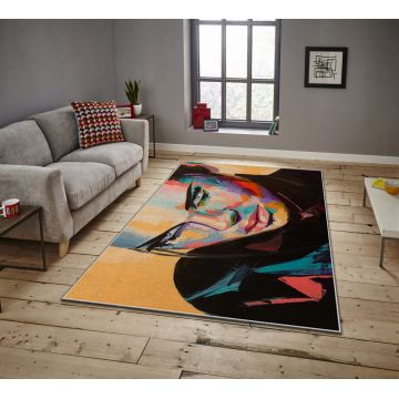 Covor, ASR CRPT-21 , 100x180 cm, Poliester, Multicolor