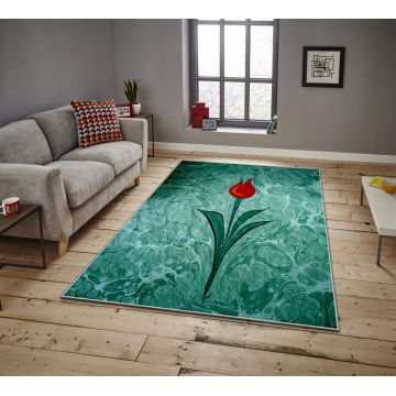 Covor, ASR CRPT-29 , 100x180 cm, Poliester, Multicolor