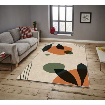 Covor, ASR CRPT-49 , 100x180 cm, Poliester, Multicolor