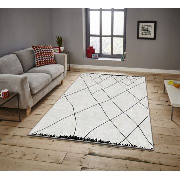 Covor, ASR CRPT-55 , 100x180 cm, Poliester, Multicolor