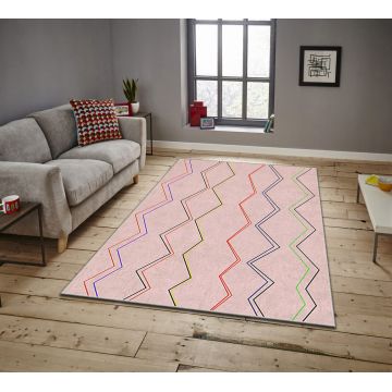 Covor, ASR CRPT-65 , 100x180 cm, Poliester, Multicolor