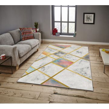 Covor, ASR CRPT-84 , 100x180 cm, Poliester, Multicolor